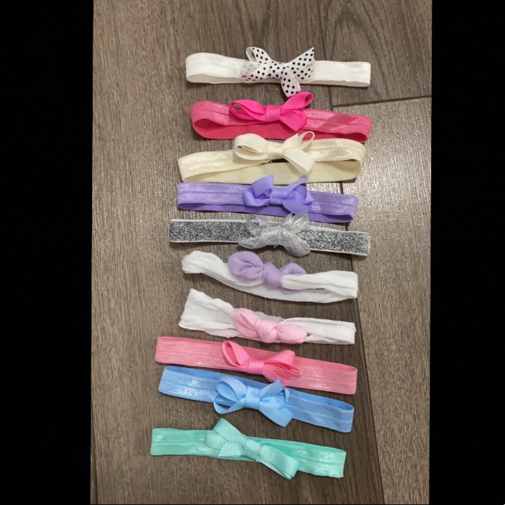 Headband bow lot